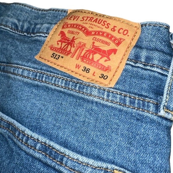 Levi’s 36x30 513 - Picture 7 of 8